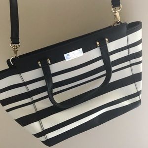 Black and White Medium Kate Spade Purse